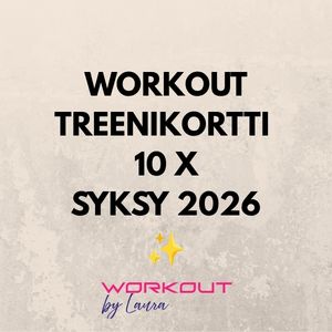 Workout treenikortti 10 x